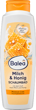 Bagnoschiuma al profumo di latte e miele Balea