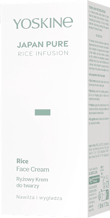 denní a noční pleťový krém JAPAN PURE RICE INFUSION  Yoskine
