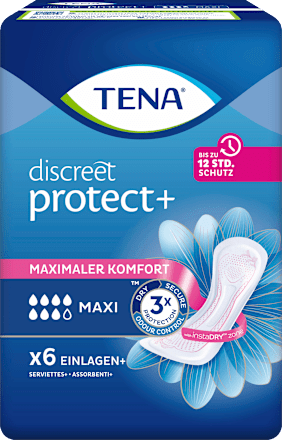 discreet Einlagen Inkontinenz Maxi TENA