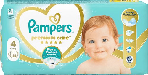 Plenice velikost 4 (9-14 kg) Pampers Premium Care