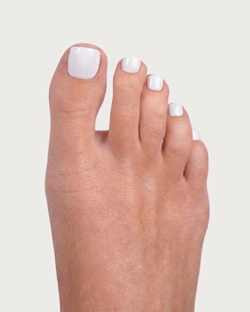 Künstliche Nägel, Soft Gel Press Ons Pediküre Snow White Doonails