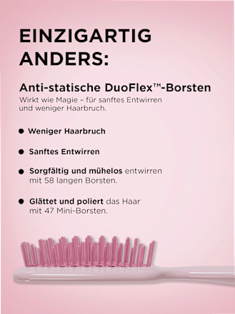 Haarbürste Detangling Hair Brush Orchid UNbrush