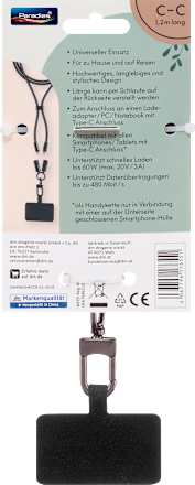 Handykette mit Ladekabel C-C Paradies
