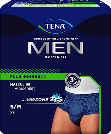Pants Inkontinenz Men Active Fit Plus Gr. M TENA