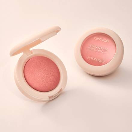 Róż wypiekany rozświetlający Soft Glam Baked Blush 040 Midnight Berry CATRICE