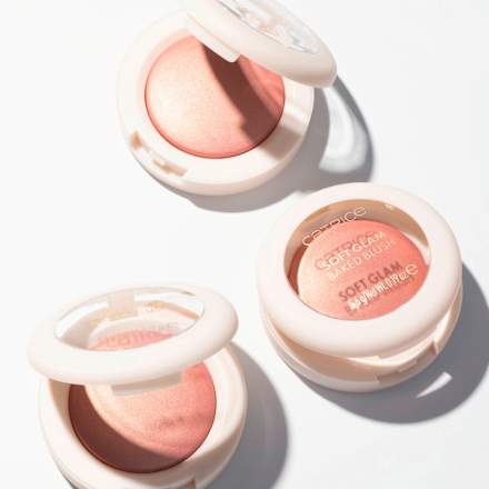 Róż wypiekany rozświetlający Soft Glam Baked Blush 040 Midnight Berry CATRICE