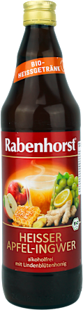 Grzaniec bezalkoholowy jabłko-imbir-miód lipowy BIO Rabenhorst