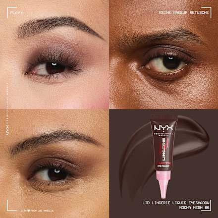 Lidschatten Lid Lingerie 06 Mocha Mesh Matte NYX PROFESSIONAL MAKEUP
