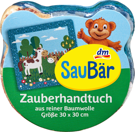 Čarovný uterák 30x30 cm SauBär