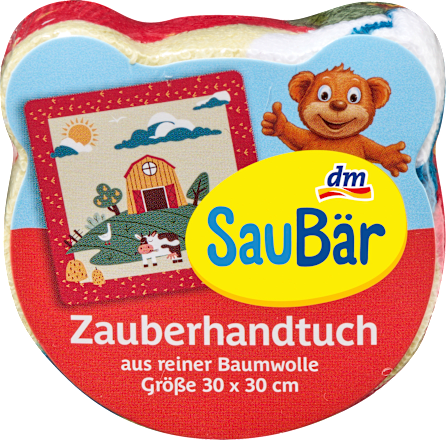 Čarovný uterák 30x30 cm SauBär