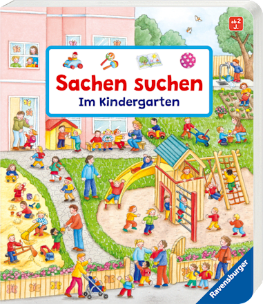 Kinderfühlbuch Sachen suchen im Kindergarten Ravensburger