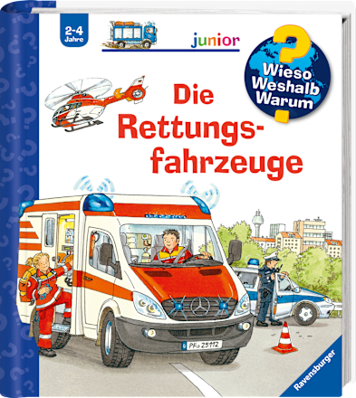 Kindersachbuch Wieso? Weshalb? Warum? Nr. 23 Die Rettungsfahrzeuge Ravensburger