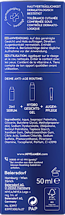 Gesichtsgel Anti Age Hyaluron  NIVEA MEN