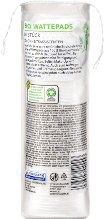 Wattepads Bio ebelin
