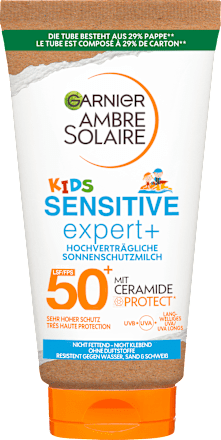 Sonnenmilch Kids sensitiv expert+, LSF 50+ Garnier Ambre Solaire