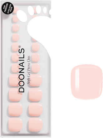 Künstliche Nägel, Soft Gel Press Ons Pediküre Ballerina Doonails