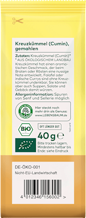 Kreuzkümmel, gemahlen LEBENSBAUM