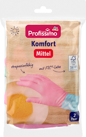 Haushaltshandschuhe Komfort (2 Paar) Profissimo