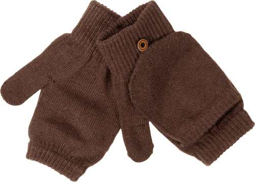 Handschuhe mit Fingerkappe braun (1 Paar) PURSET