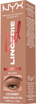 Lidschatten Lid Lingerie 03 Beige Appeal Matte NYX PROFESSIONAL MAKEUP