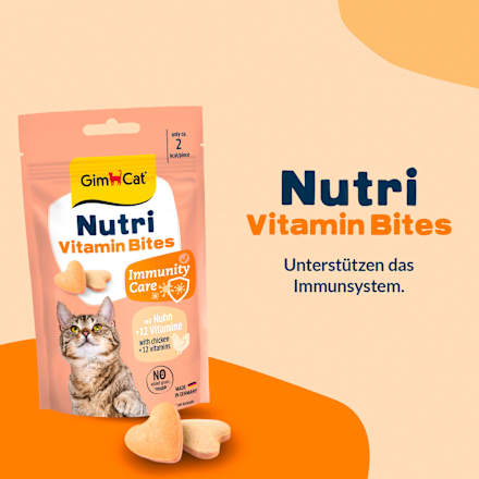 Katzenleckerli Nutri Vitamin Bites GimCat