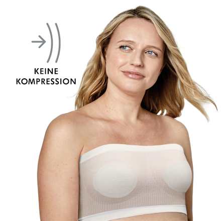Ultraleichtes Brustband weiß, Gr. L/XL Medela
