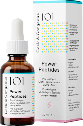 Pleťové sérum Power Peptides Pro-Collagen Multi-Peptide Geek&Gorgeous