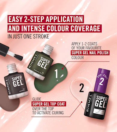 Nadlak za nokte Super Gel RIMMEL LONDON