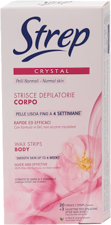 Depilacijski trakovi za telo Crystal Strep