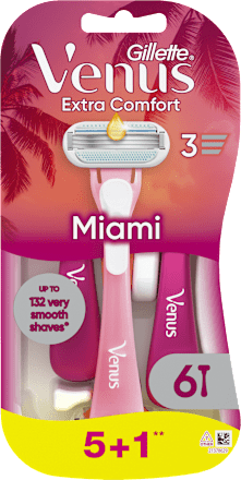 Smooth Miami Női eldobható borotva Gillette Venus