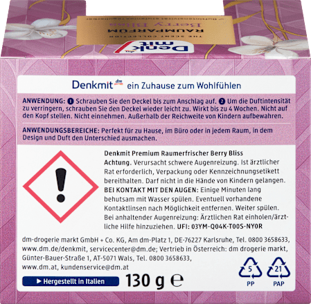 vůně do místnosti Berry Bliss Denkmit