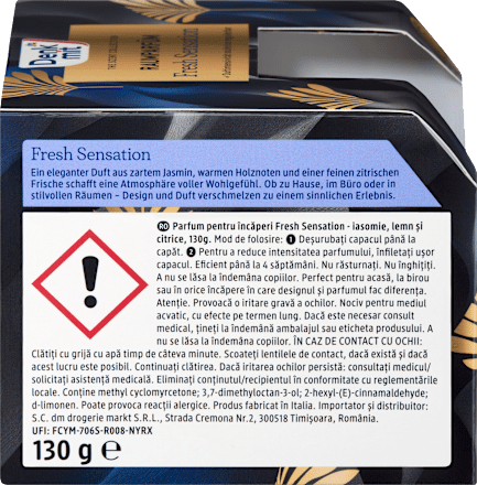 Premium osvežilec zraka Fresh Sensation Denkmit