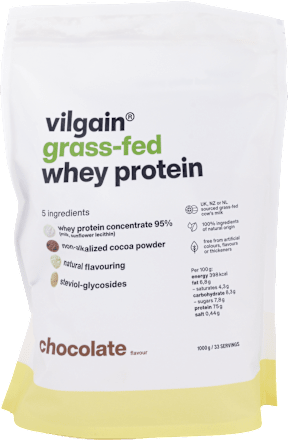 Srvátkový proteín grass-fed Whey protein čokoláda vilgain