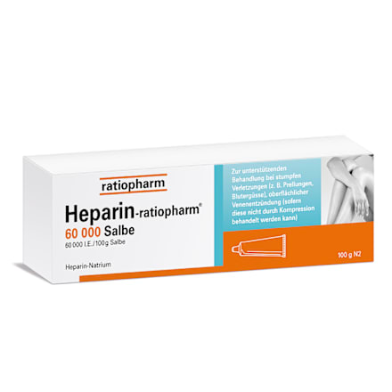 Heparin- Ratiopharm 60000 Heparin-Natrium Salbe ratiopharm