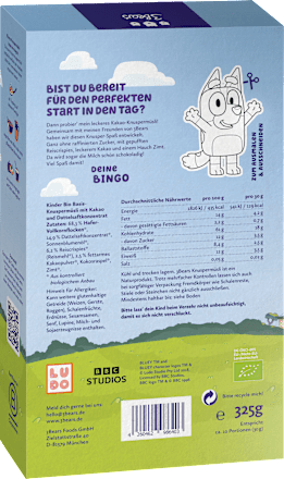 Knuspermüsli Kakao Bluey 3Bears