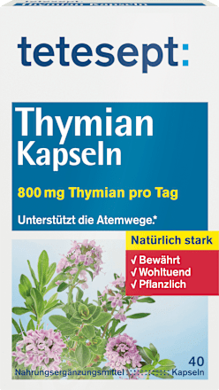 Thymian Kapseln 40 St tetesept