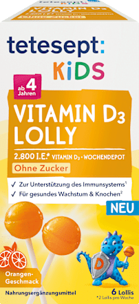 Kids Vitamin D3 Lolly 6 St tetesept