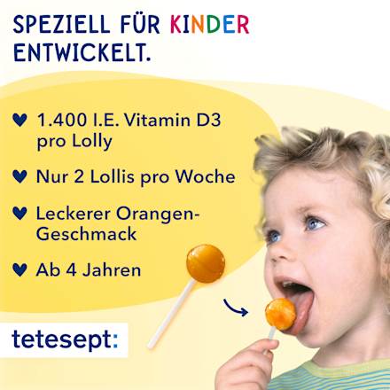 Kids Vitamin D3 Lolly 6 St tetesept