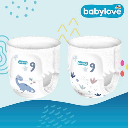 Premium hlačne plenice, velikost 9, 20+ kg babylove