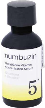 Pleťové sérum Glutathione + Vitamin Concentrated 5+ numbuzin