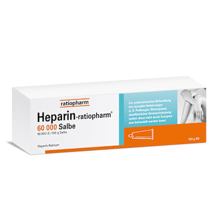 Heparin-Ratiopharm 60000 Heparin-Natrium Salbe ratiopharm