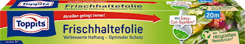 Frischhaltefolie zum Abreißen, selbsthaftend Toppits