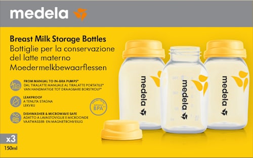 Flaschenset für Muttermilch (je 150ml) Medela
