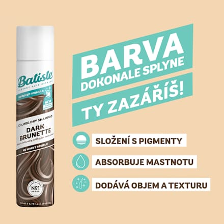 suchý šampon na vlasy Dark Batiste