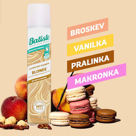 suchý šampon na vlasy Blonde Batiste
