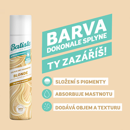 suchý šampon na vlasy Blonde Batiste