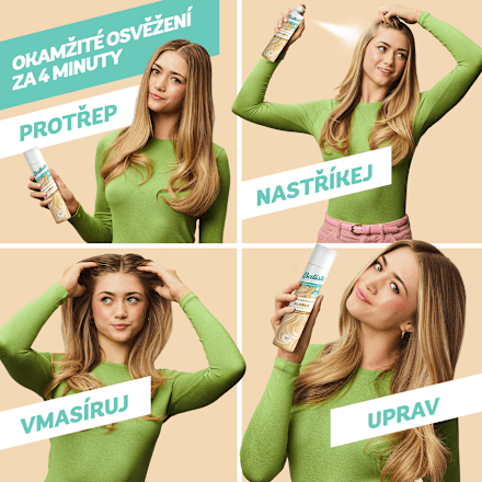suchý šampon na vlasy Blonde Batiste