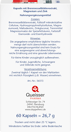 Brennnessel Kapseln 60 St Doppelherz