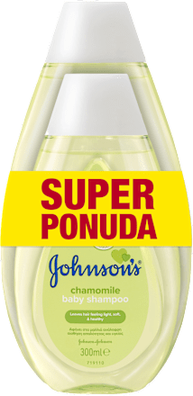 Šampon za djecu – kamilica, duopack (500 ml + 300 ml) Johnson's baby