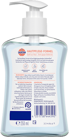 Flüssigseife sensitiv extra mild hypoallergen Sagrotan